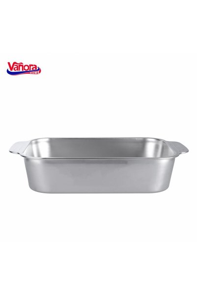 vanora Home Lora Stainless Steel Roasting Tray, 41 x 24.5 x 8.5 cm