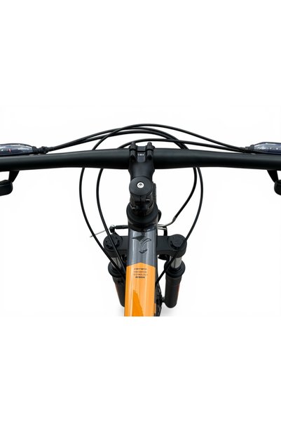 Carraro Force 700 21-V VB Dağ Bisikleti - Antrasit-Turuncu-Beyaz - 38 Cm
