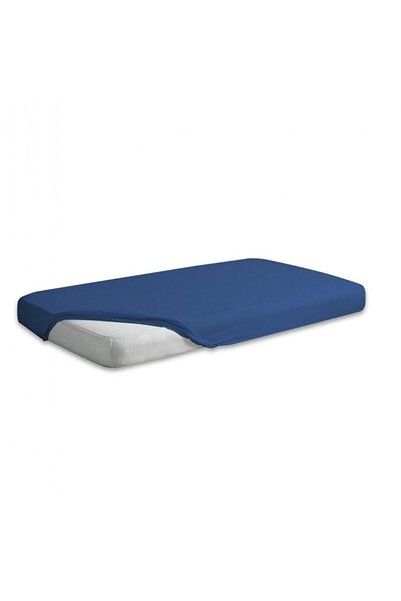 Matex Cearceaf de pat satinat 130/140x190/200 bleumarin 47