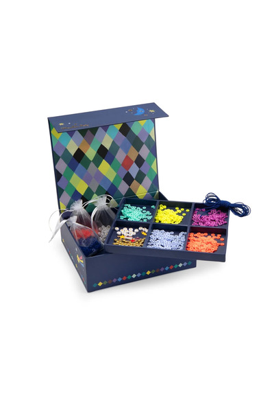 Moulin Roty Set creativ cu margele plate,