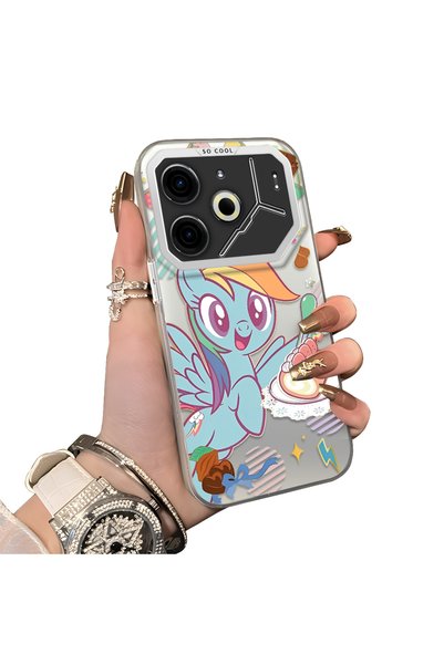 ucuc Rainbow Dash Pattern Phone Case for Tecno Pova 6/Pova 6 Pro 5g Compatibl...