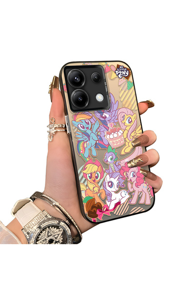 ucuc Xiaomi Redmi Note 13 Pro 5g Compatible Acrylic Hard Back Panel with Sili...