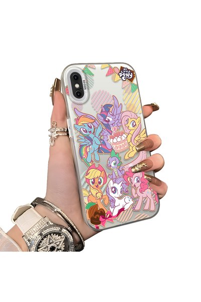 ucuc حافظة هاتف بنمط بوني متوافقة مع iPhone XS Max مصنوعة من الأكريليك الصلب ...
