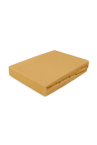 Darymex Cearceaf cu elastic, Darymex, Jerseu, 140x200, mustar