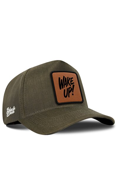 BlackBörk Wake up Logo Cordura Khaki Baseball Cap