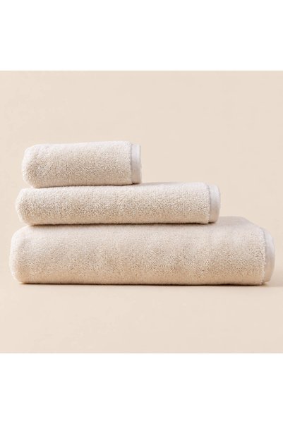 Penelope Prosop 100% bumbac Bej - Lova Zero Twist 30x50 cm