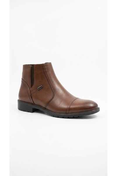 Ustalar Ayakkabı Çanta Tan Men's Genuine Leather Boots 020.3580-45