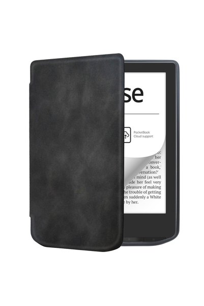 XGSM Husă portofel din piele PocketBook Verse / Verse Pro, Negru