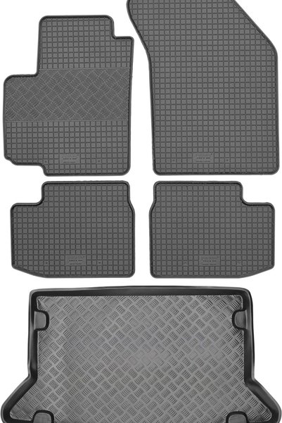 Max-Dywanik Suzuki SX4 I Hatchback din 2006-2014 SET - covorașe auto din cauc...