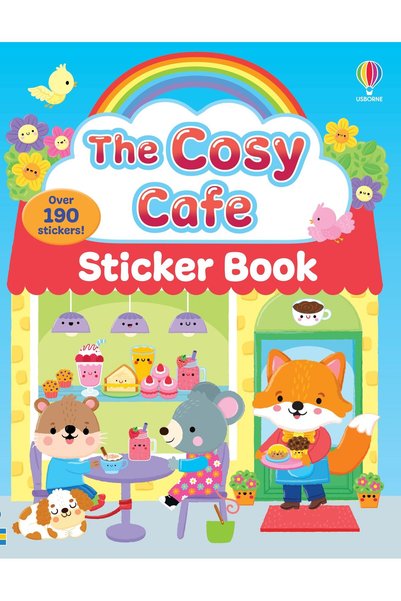 Usborne The Cosy Cafe Sticker Book - Βιβλίο Αυτοκόλλητων - Βιβλίο για παιδιά
