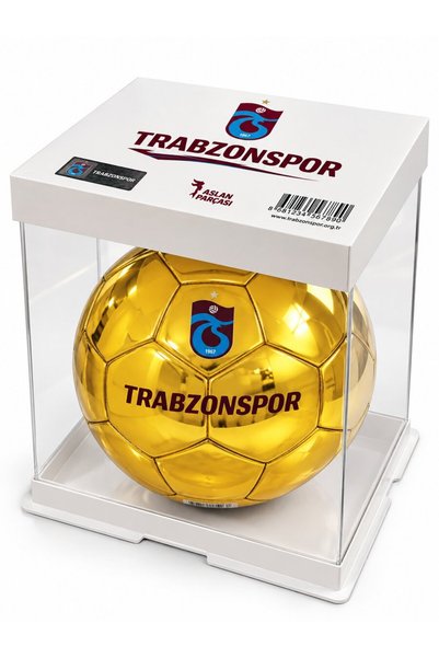 Trabzonspor YENİ SEZON LİSANSLI PREMİUM ALTIN FUTBOL TOPU ÖZEL KUTU