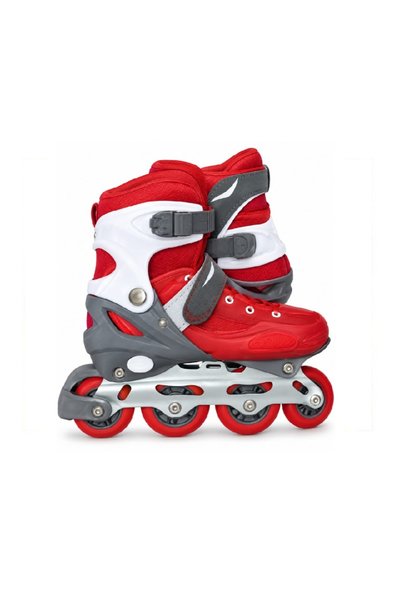 Generic Roller Skates for Kids Unisex Beginner Adjustable Four-Wheel Roller S...