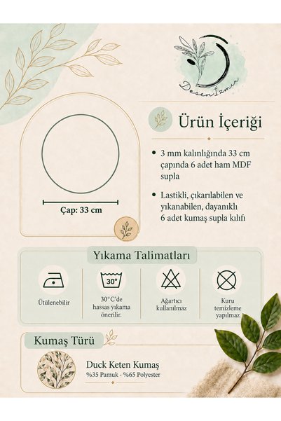 desenizmir أدوات تقديم الطعام الأمريكية، سوبلا بلون القرميد (6 قطع)