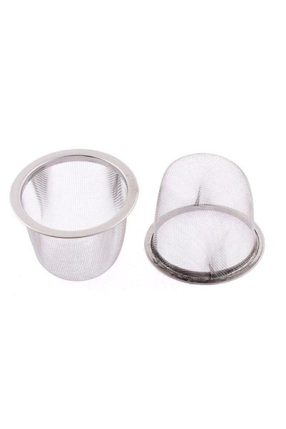 Noonedibs 2 buc filtru de ceai din oțel inoxidabil, sită pentru infuzor, ceai...