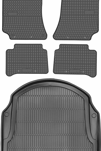 Max-Dywanik Mercedes E-Class W212 Sedan/Limuzină din 2009-2016 SET - covorașe...