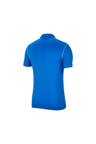 Nike Erkek Mavi Spor Logo Polo Yaka Tişört