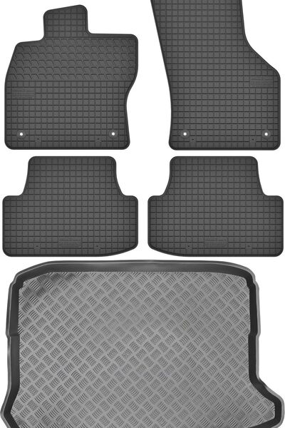 Max-Dywanik Seat Ateca SUV din 2016 SET - covorașe auto din cauciuc + covoraș...