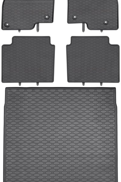 Max-Dywanik Mazda 6 III Sedan din 01.2013-2024 SET - covorașe auto din cauciu...