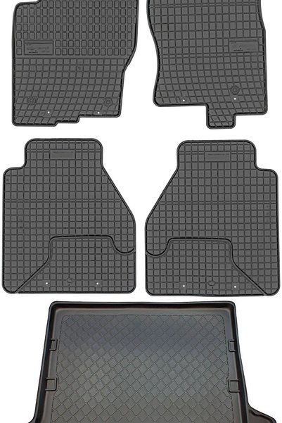 Max-Dywanik Nissan Pathfinder III SUV din 2005-2013 SET - covorașe auto din c...
