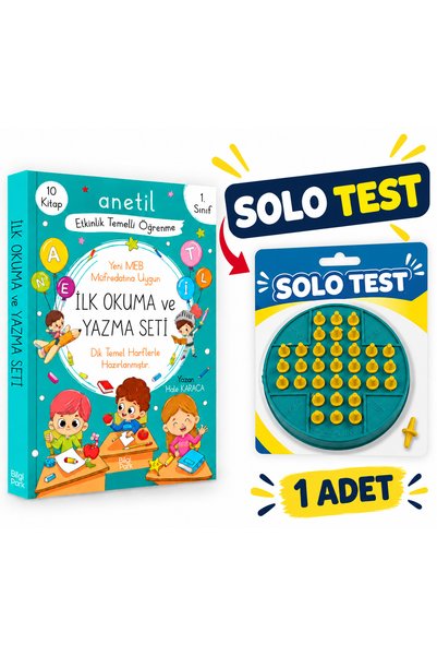 Parodi Yayınları Anetil 1. Sınıf İlk Okuma Yazma Seti 10 Kitap Yeni MEB Müfre...