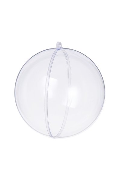 Martom Glob de Crăciun sferic de 12 cm, din acril solid, pliabil, din plastic...