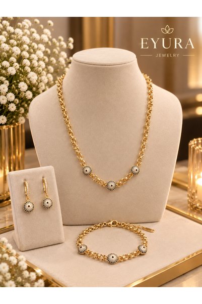 Eyura Jewelry Xuping Nazar Set