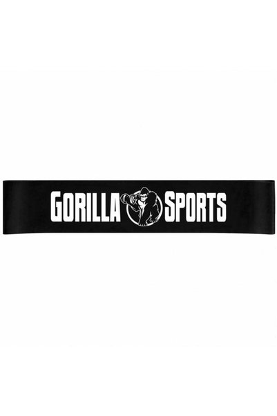Gorilla Sports Bandă de rezistență din latex 4,5 - 15,8 kg 1,2 mm