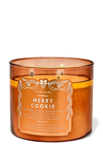Bath & Body Works Merry Cookie Büyük Mum 411 g