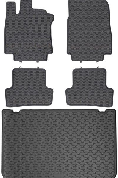 Max-Dywanik Renault Clio IV Hatchback din 03.2013-02.2021 SET - covorașe auto...