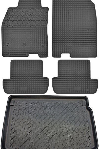 Max-Dywanik Renault Megane III Hatchback din 11.2008-12.2015 SET - covorașe a...
