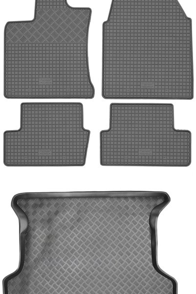 Max-Dywanik Nissan Qashqai I Crossover din 2007-2013 SET - covorașe auto din ...