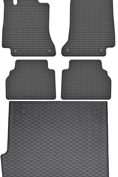 Max-Dywanik Mercedes E-Class W213 Break din 2016-2023 SET - covorașe auto din...