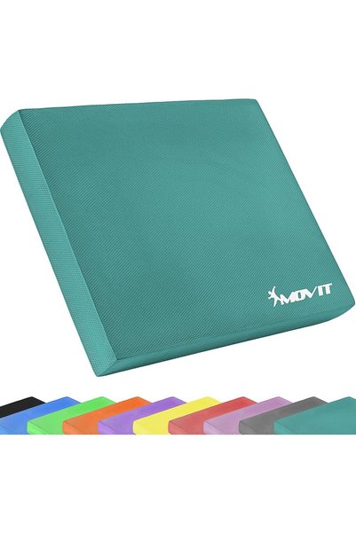 MOVIT Foam Balance Board 50 x 40 x 6 cm Petrol