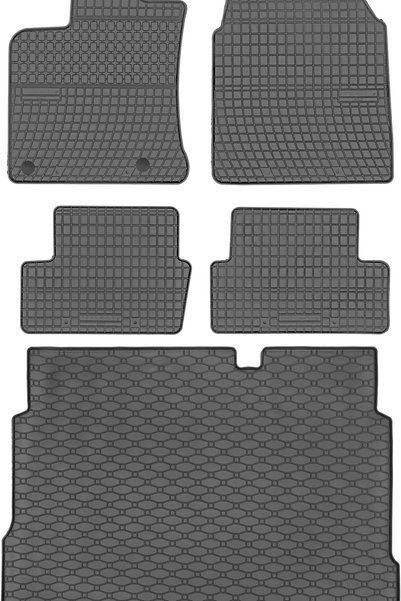 Max-Dywanik Nissan Qashqai I Crossover din 2007-2013 SET - covorașe auto din ...