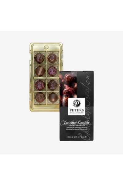 Peters Artisanal dark chocolate pralines 100g