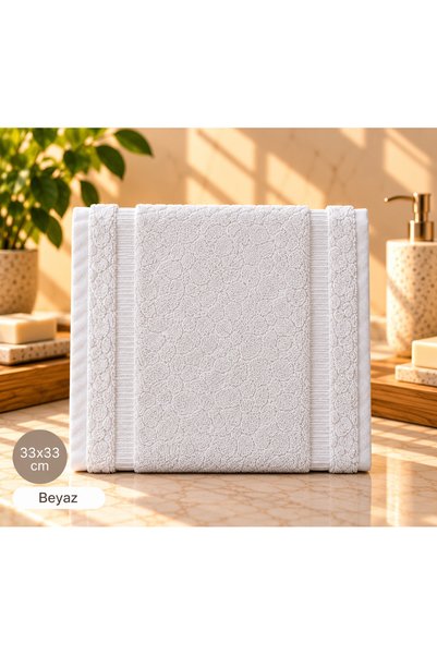 Bayfi Amerika Pazarı 2. Kalite %100 Pamuk Küçük El Havlusu 33x33 cm