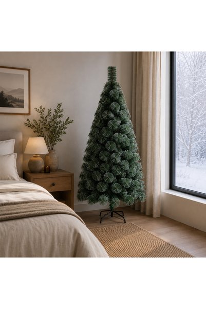 Alista Home Brad artificial de Crăciun MANIITSOQ, 180 cm, 220 de ramuri, Supo...