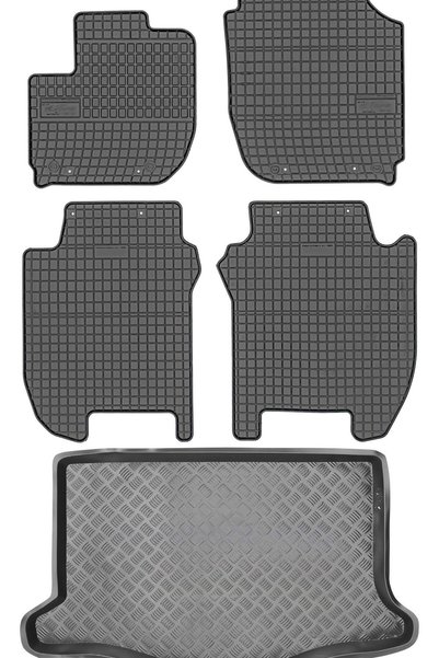 Max-Dywanik Honda Jazz IV Hatchback din 2015 SET - covorașe auto din cauciuc ...
