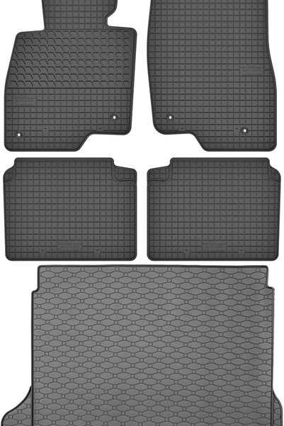 Max-Dywanik Mazda 3 III Hatchback din 2013-2019 SET - covorașe auto din cauci...