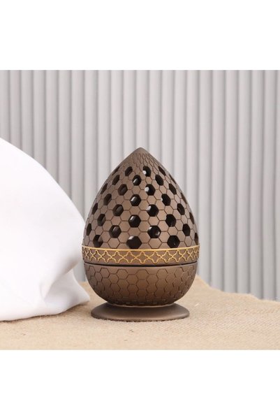 Radin Charcoal Incense Burner, Bakhoor Burner, Oud Frankincense Resin Incense Burner - for Yoga, Spa and Aromatherapy, Office & Home Decor