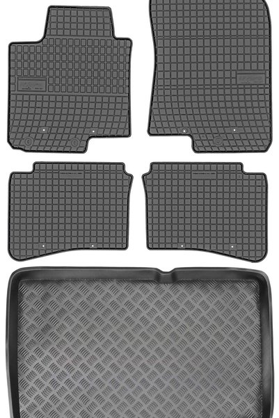 Max-Dywanik Hyundai i20 II Hatchback din 2014-2020 SET - covorașe auto din ca...