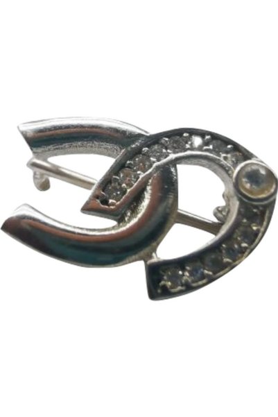Jolie Silver Brosa din Argint 925 Potcoava cu Pietre, 1.88 g