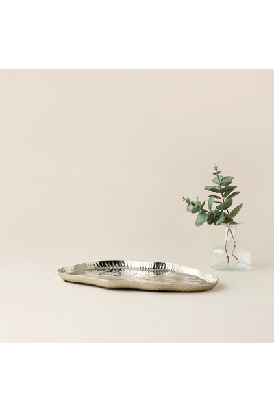 Lifestyle صينية مزخرفة منقوشة - 35 × 25 × 2 سم