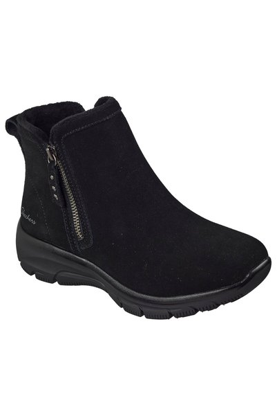 SKECHERS Ghete de damă EASY GOING URBAN ZIP 168188-BBK-40