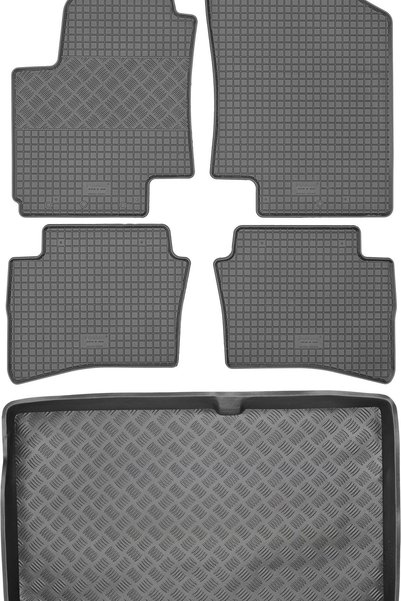 Max-Dywanik Hyundai i20 I Hatchback din 2008-2014 SET - covorașe auto din cau...