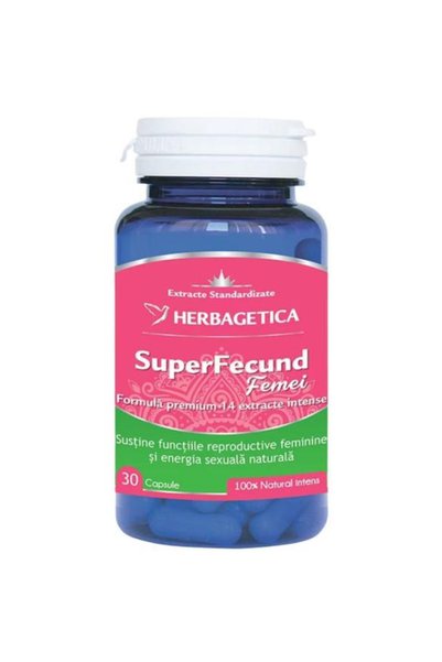 herbagetica SuperFecund for Women Herbagetica, 30 capsules