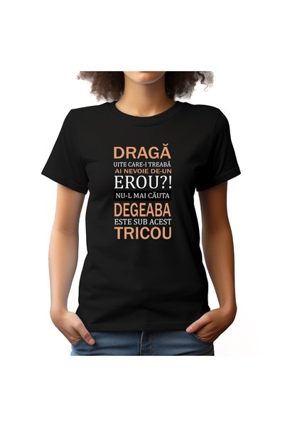 Intelli Tricou de damă cu design grafic original 53, NF 53