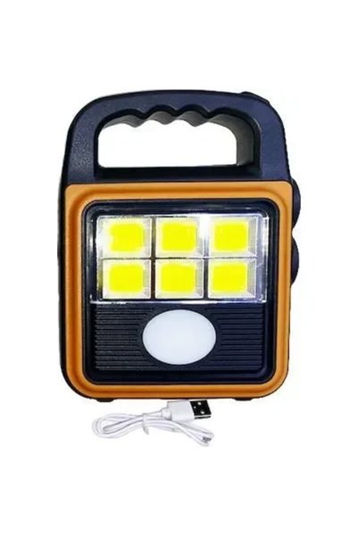 OEM Multi Source Solar Portable Lamp HS-8020D Orange