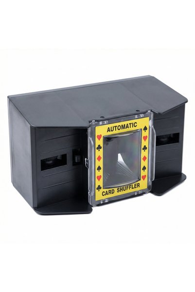 Magdeal Automatic Electric Card Shuffler with Two Slots