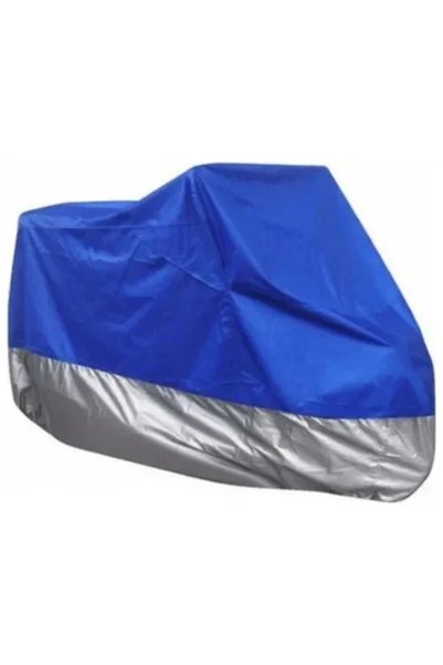 OEM Κουκούλα μηχανής αδιάβροχη V-Smart με ιμάντα Extra Large μ246xΠ105xΥ127εκ.